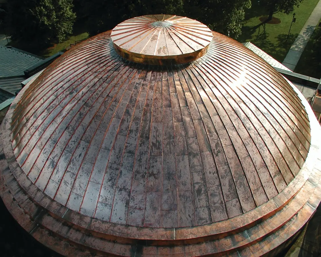 Craftsman Roofing crew installing a new roof in Congress Park